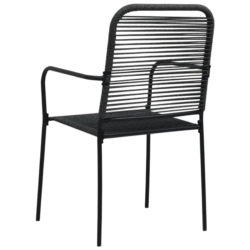 Tuinset met katoenen touw voor een elegante eethoek buiten - Tuinsets