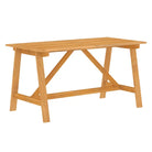 Tuinset met massief acaciahout en poly rattan voor buitenplezier - Tuinsets