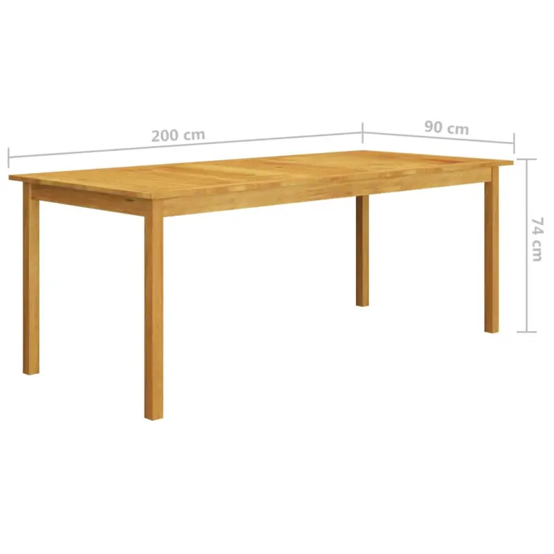 Tuinset met massief acaciahout voor een stijlvolle buitenruimte - Tuinsets