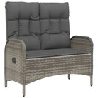 Tuinset met poly rattan en gepoedercoat staal voor elegante buitenruimte - Tuinsets