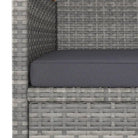 Tuinset met poly rattan en stevig stalen frame voor buitengebruik - Tuinstoelen