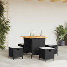 Tuinset met poly rattan voor een comfortabele zitervaring en eenvoudig schoonmaken - Tuinsets