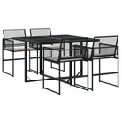Tuinset met poly rattan voor gemakkelijk schoon en comfortabele zitervaring - Tuinsets