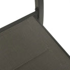 Tuinset met stalen frame in antraciet materiaal voor een stijlvolle buitenruimte - Tuinsets
