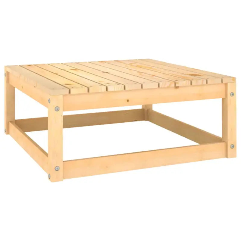 Tuinset met tafel en voetenbank voor ultiem ontspanning en gezelschap - Tuinsets