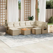 Tuinset met waterdichte tas en beige materiaal van gepoedercoat staal - Tuinsets