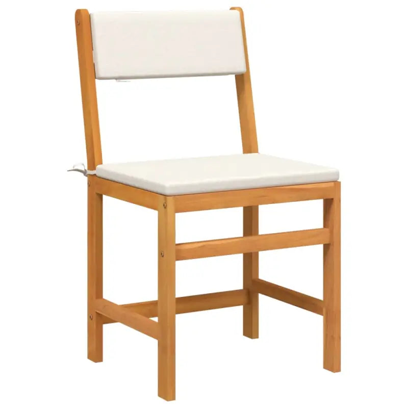 Tuinset van massief acaciahout met olieafwerking en perfecte afmetingen - Tuinsets