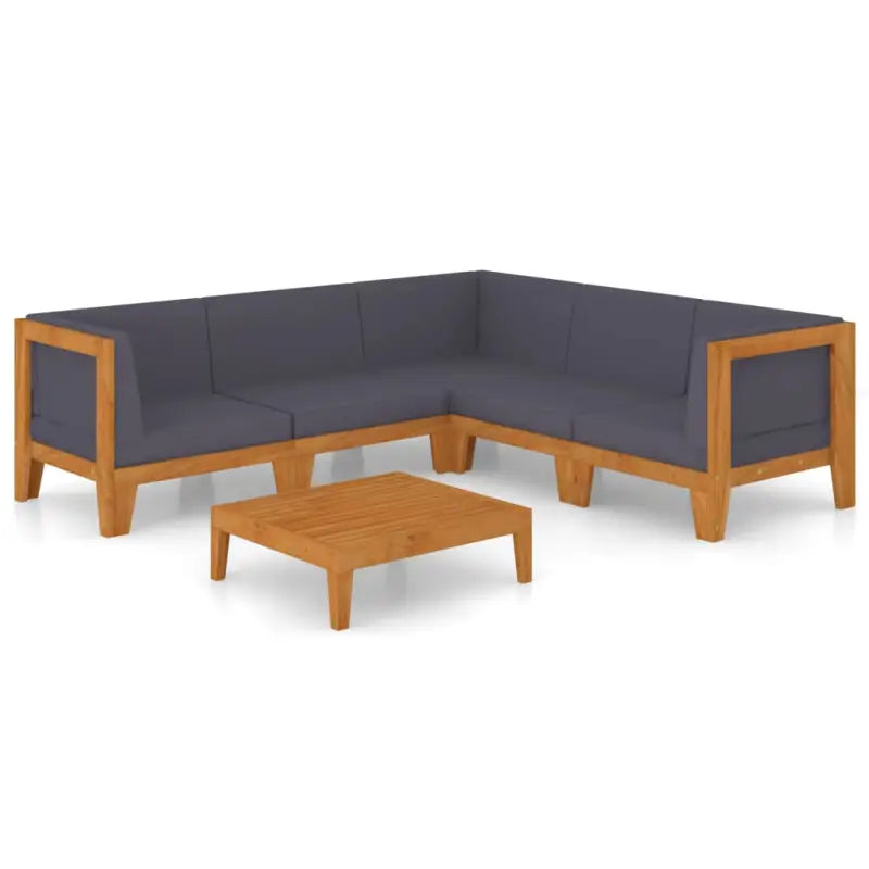 Tuinset van massief acaciahout voor stijl en functionaliteit - Tuinsets