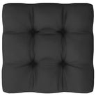 Tuinset van massief grenenhout met rug- en zijkussen voor comfort - Tuinsets