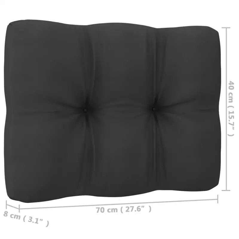 Tuinset van massief grenenhout voor comfortabele buitenplek - Tuinsets