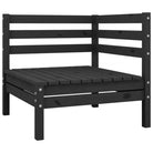 Tuinset van massief grenenhout voor comfortabele ontspanning - Tuinsets