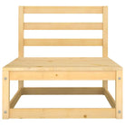 Tuinset van massief grenenhout voor ontspannen buitenleven - Naturel en antraciet / Ja - Tuinsets