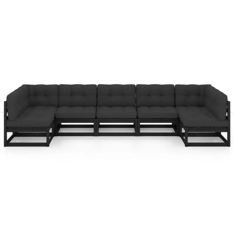 Tuinset van massief grenenhout voor ontspanning en buitenplezier - Tuinsets