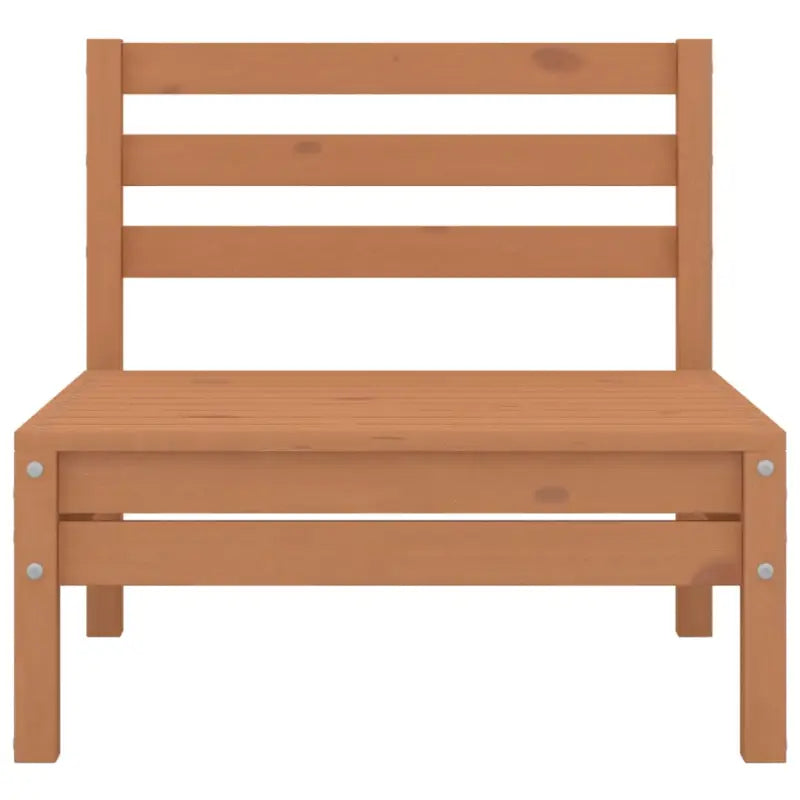 Tuinset van massief grenenhout voor ontspanning en genieten - Honingbruin - Tuinsets