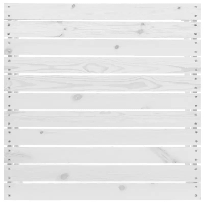 Tuinset van massief grenenhout voor ontspanning en gezelligheid - Wit - Tuinsets