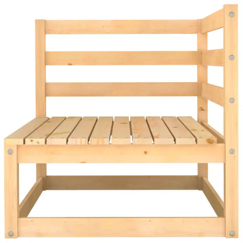Tuinset van massief grenenhout voor ontspanning en gezelschap - Tuinsets