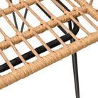 Tuinset van poly rattan met duurzaam uiterlijk en eenvoudig schoon te maken - Tuinsets