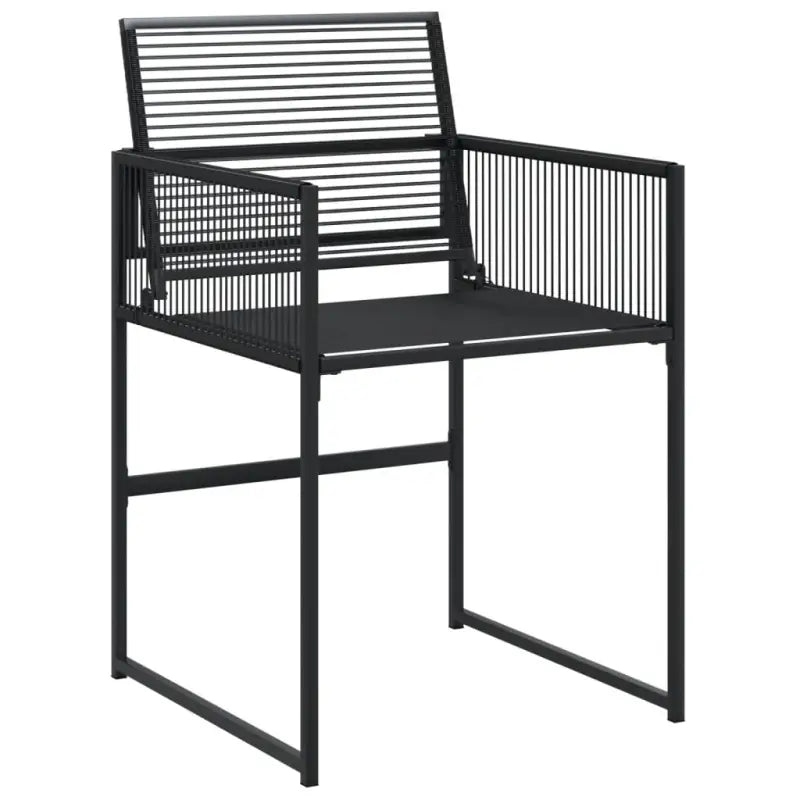 Tuinset van poly rattan met gemakkelijk schoon en gepoedercoat staal - Tuinsets