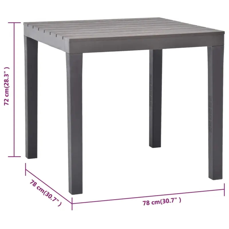 Tuinset voor loungen en dineren met montage vereist levering bevat - Bruin - Tuinsets