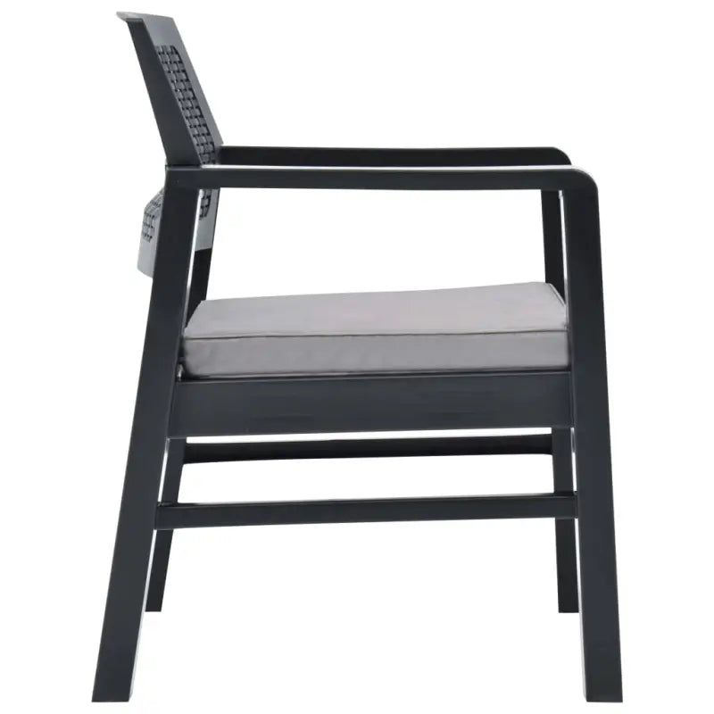 Tuinset voor ontspannen buitenleven en sociale momenten - Grijs - Tuinsets