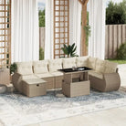 Tuinsets met beige materiaal en gepoedercoat staal voor buitenruimte - Tuinsets