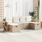 Tuinsets met gepoedercoat staal en zwarte materialen voor comfortabele buitenruimte - beige en crèmekleurig