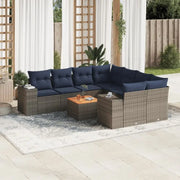 Tuinsets met grijs materiaal en gepoedercoat staal voor buiten ontspanning - Tuinsets