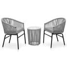 Tuinsets met levering bevat voor gezellige buitenmomenten - Grijs - Tuinsets