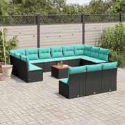 Tuinsets met poly rattan en gepoedercoat staal voor outdoor ontspanning - Tuinsets