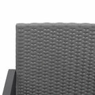 Tuinstel met gepoedercoat staal afmetingen voor een comfortabele buitenruimte - Tuinsets