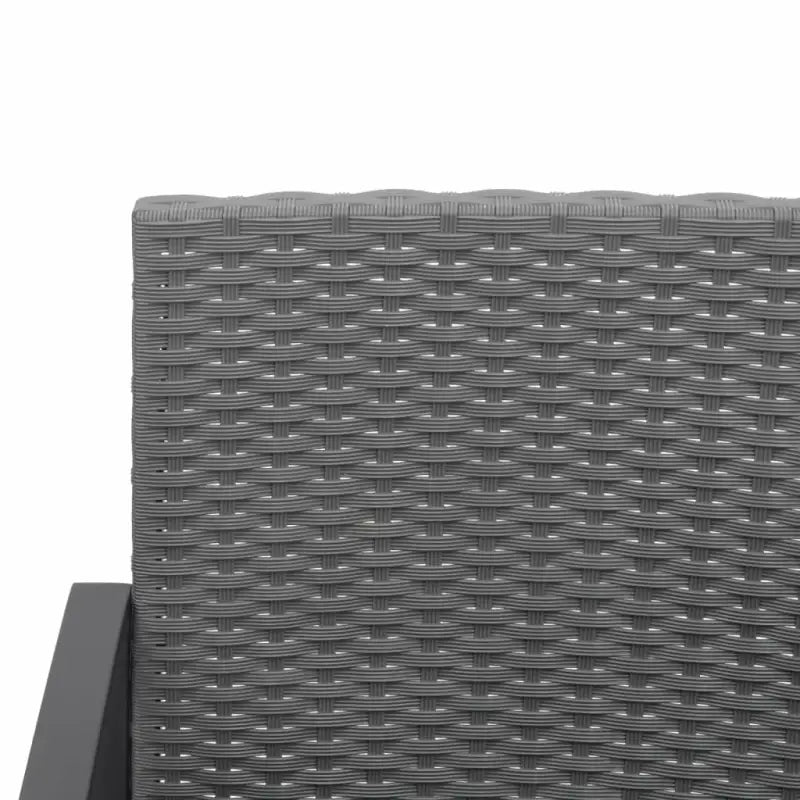 Tuinstel met gepoedercoat staal afmetingen voor een comfortabele buitenruimte - Tuinsets