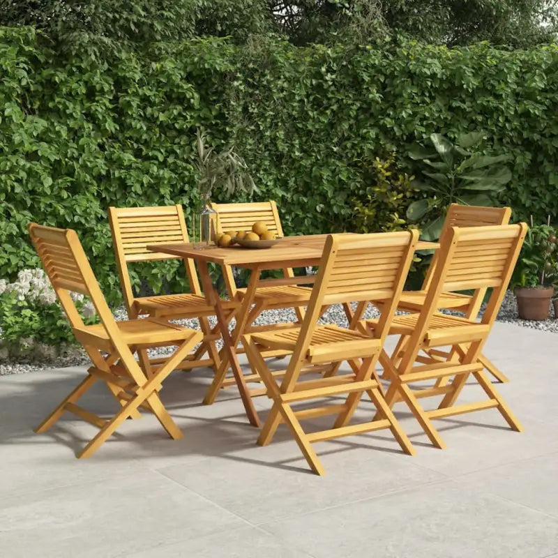 Tuinstoelen met massief teakhout voor een comfortabele ervaring - 6 / Zonder armleuning - Tuinstoelen