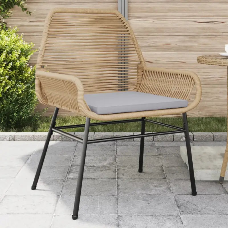 Tuinstoelen met poly rattan voor een comfortabele zitervaring - Bruin / 1 - Tuinstoelen