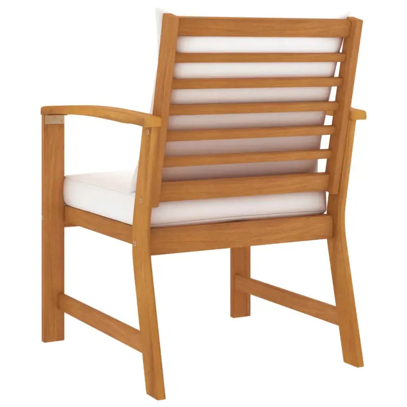 Tuinstoelen van massief acaciahout met levering bevat - Tuinstoelen