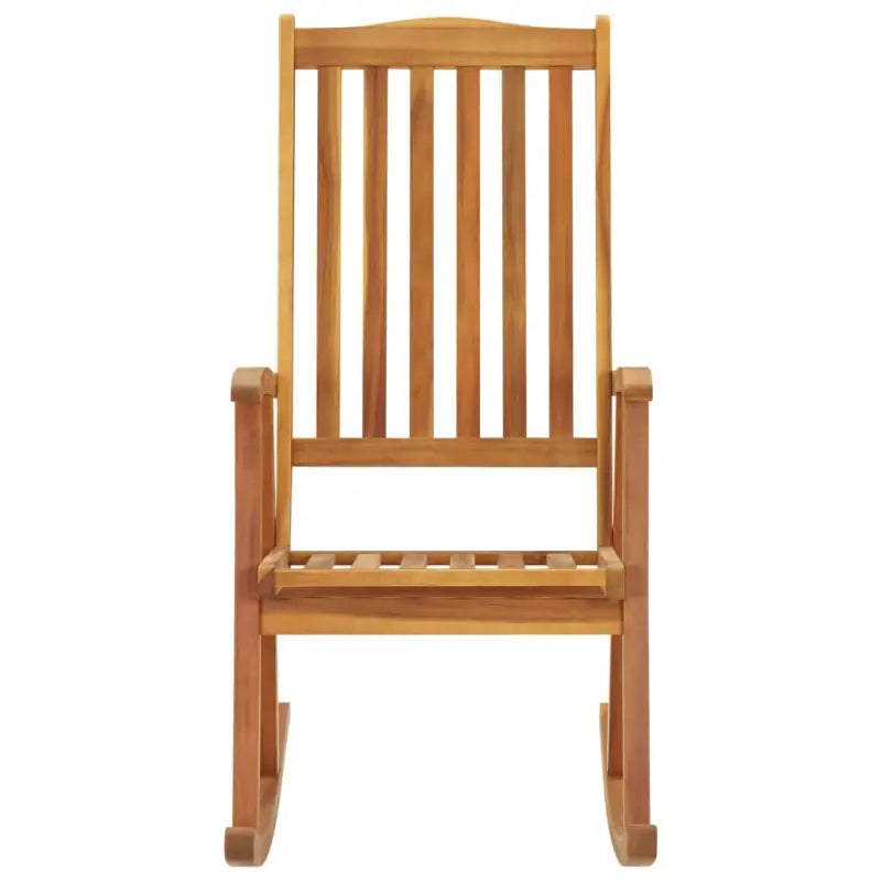 Tuinstoelen van massief acaciahout met vintage uitstraling - Bruin / 1 - Tuinstoelen