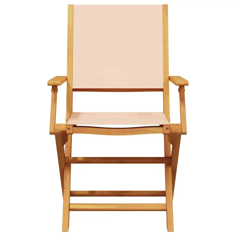 Tuinstoelen van massief acaciahout voor comfort en duurzaamheid - Tuinstoelen