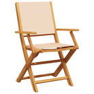 Tuinstoelen van massief acaciahout voor comfort en duurzaamheid - Tuinstoelen
