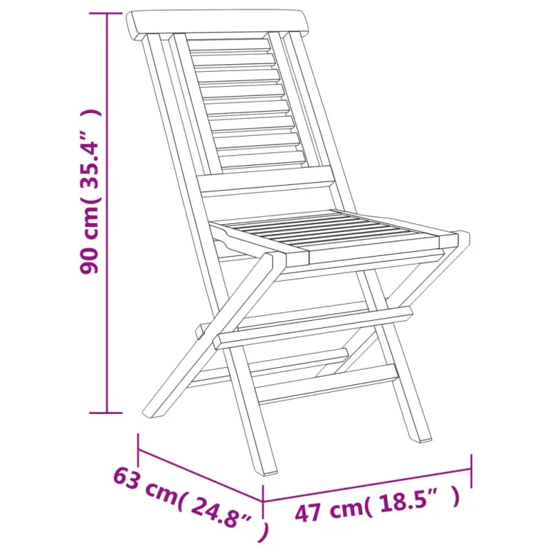 Tuinstoelen van massief teakhout voor een comfortabele ervaring buiten - Tuinstoelen
