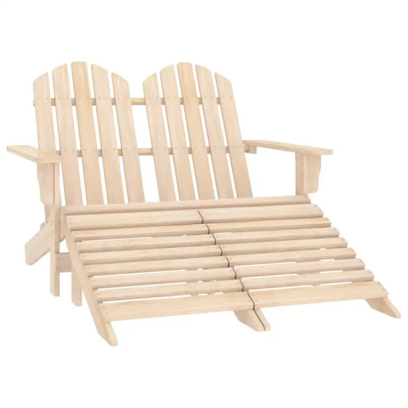 Tuinstoelen van massief vurenhout voor comfort en stijl - Lichtbruin / 1 - Tuinstoelen