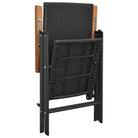 Tuinstoelen van PE-rattan met gepoedercoat aluminium frame - Tuinstoelen