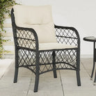 Tuinstoelen van poly rattan voor een comfortabele zitervaring - Tuinstoelen
