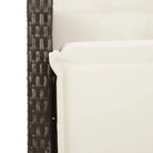Tuinstoelen van poly rattan voor een comfortabele zitervaring - Tuinstoelen