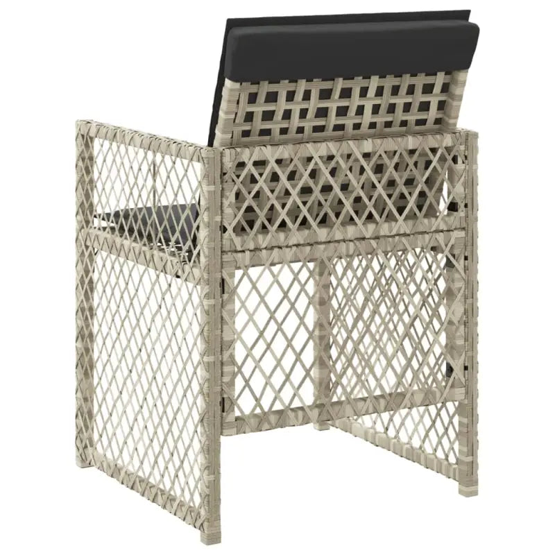 Tuinstoelen van poly rattan voor een comfortabele zitervaring - Tuinstoelen