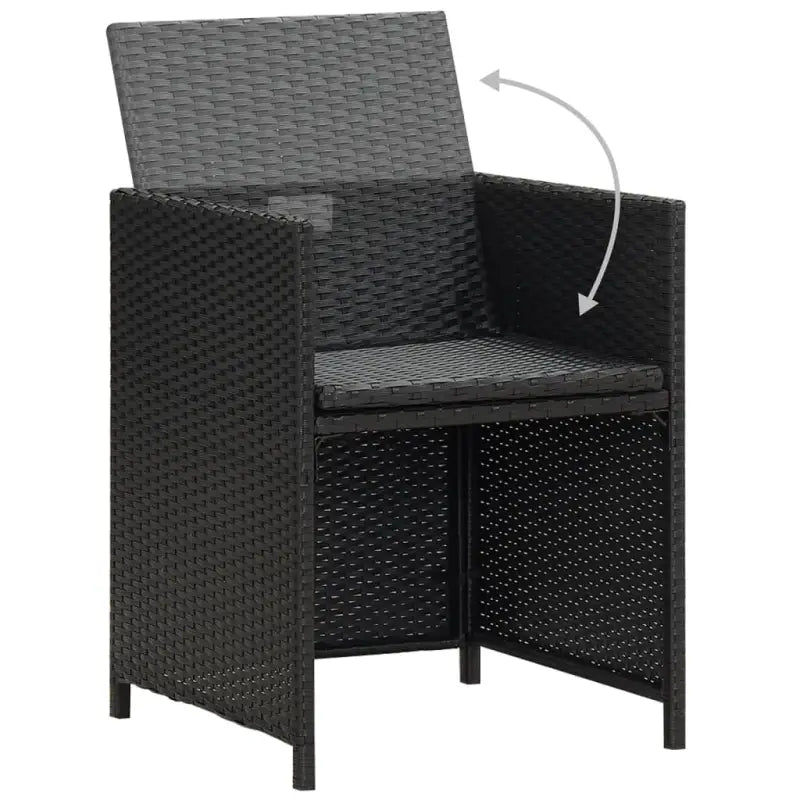 Tuinstoelen van poly rattan voor een duurzame tuin en terras</assistant - Tuinstoelen