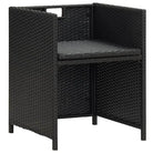 Tuinstoelen van poly rattan voor een duurzame tuin en terras</assistant - Tuinstoelen