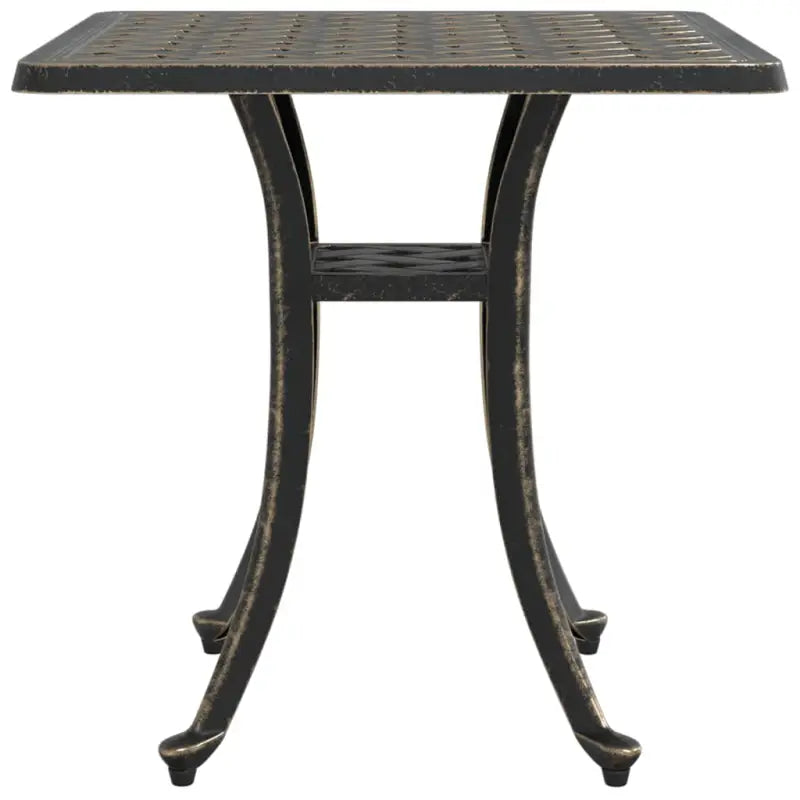 Tuintafel met afzonderlijke poten van gietaluminium voor binnen en buiten - Tuintafels
