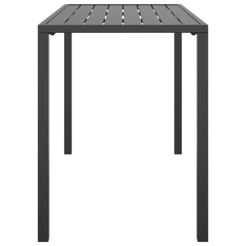 Tuintafel met gelat ontwerp en stabiel frame voor moderne buitenruimte - Tuinsets