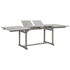 Tuintafel van massief acaciahout voor een rustieke tuinset - 240 x 100 x 75 cm / 1 / Rechthoekig - Tuintafels