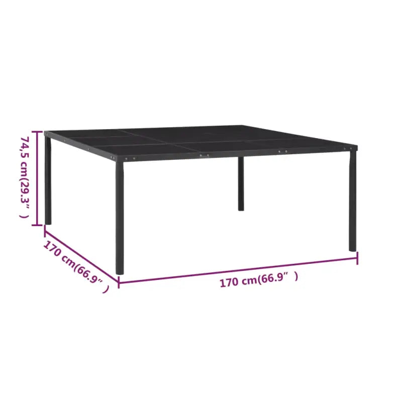 Tuintafel zorgt ervoor dat buiten dineren stijlvol en eenvoudig - Tuintafels