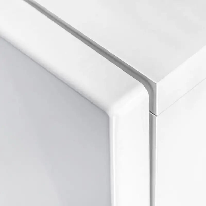 Tv-meubel bestaat uit bewerkt hout in hoogglans wit voor een strakke woonkamer - Tv-meubels